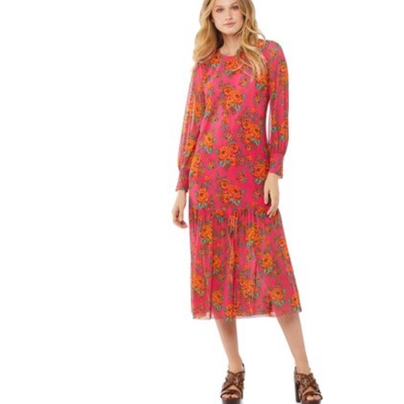 Scoop NYC Dresses & Skirts - 🎁NWT Floral Print MIDI dress